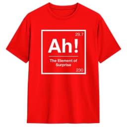 Project Hail Mary T-Shirt Summer AH! Element of Surprise Hippie T-Shirts Mens Pure Cotton O Neck Oversize Tees Short Sleeve