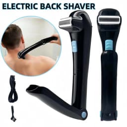 2026 Portable Back Shaver for Men Body Razor Hair Trimmer Foldable Long Handle Groomer Hair Removal