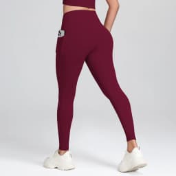 1/3Pcs Women's Soft Sports Leggings With Pockets For Women High Waisted Workout Yoga Running Push Up Gym Fitness Tight Pants
