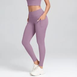 1/3Pcs Women's Soft Sports Leggings With Pockets For Women High Waisted Workout Yoga Running Push Up Gym Fitness Tight Pants