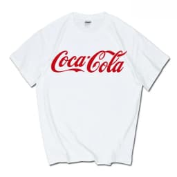 2026 Summer New Trendy Brand INS Pepsi Cola Joint T-shirt Sprite Coca-Cola Men's and Women's Loose Cotton Couple's Short Sleeves
