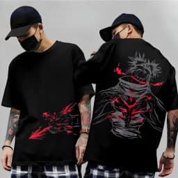 Men's Anime Jujutsu Kaisen T Shirt Toji Fushiguro Cotton Tee Women Short-sleeve Streetwear Casual Gojo Satoru 2026 New Summer