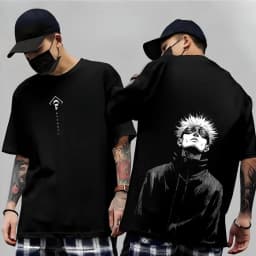 Men's Anime Jujutsu Kaisen T Shirt Toji Fushiguro Cotton Tee Women Short-sleeve Streetwear Casual Gojo Satoru 2026 New Summer