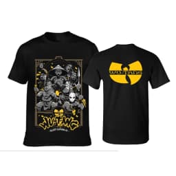 WU-TANG Clan Album Poster Peripherals Printed T-shirts Classic Street Hip Hop Music Fashion Tee Men Women Oversized Harajuku Top