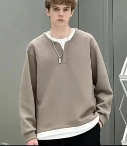 Spring autumn Men New T Shirts Fashion casual Long Sleeved Oversized Y2K T-Shirt Harajuku Streetwear Academia Hip Hop tee tops