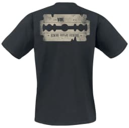 Evanescence Distressed E Logo Print Cotton T-Shirt Gothic Metal Streetwear Unisex Crew Neck Tee