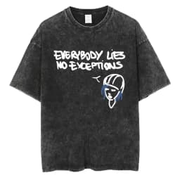 Hot Sale Game Life Is Strange Retro Washed T Shirt Men Women Casual Cotton Vintage T Shirts Unisex Fashion Oversized T-shirts