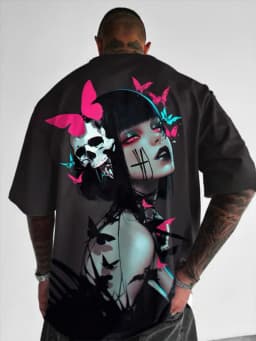 Men's and Women's Summer Fashion 3D Print Japanese Anime Printing T-shirt Casual Polyester Round Neck Casual Short Sleeve Tees