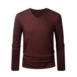 100% Cotton Men T Shirt Long Sleeve High Quality Male Tshirt Casual Fashion Tops Tee Soft Homme Clothing Black White T-shirt Men