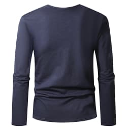 100% Cotton Men T Shirt Long Sleeve High Quality Male Tshirt Casual Fashion Tops Tee Soft Homme Clothing Black White T-shirt Men