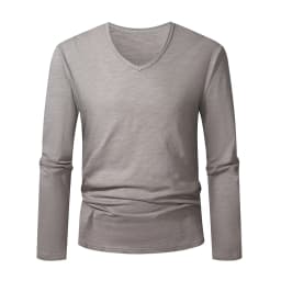 100% Cotton Men T Shirt Long Sleeve High Quality Male Tshirt Casual Fashion Tops Tee Soft Homme Clothing Black White T-shirt Men