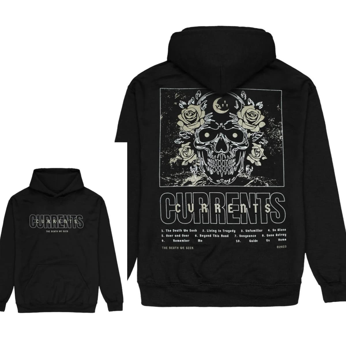 Y2k Currents Band Print Hoodie Retro Style Hoodie Men and Women Can Wear Autumn and Winter Hoodie