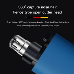 Rechargeable Nose Hair Trimmer Type-C Charging Waterproof Electric Trimmer for Men Nose Ear & Sideburn Hair Care