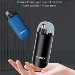 Rechargeable Nose Hair Trimmer Type-C Charging Waterproof Electric Trimmer for Men Nose Ear & Sideburn Hair Care