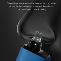 Rechargeable Nose Hair Trimmer Type-C Charging Waterproof Electric Trimmer for Men Nose Ear & Sideburn Hair Care