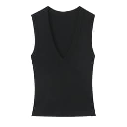 Women's Top 2026 Spring New Style Solid Color Sleeveless Sexy V-Neck Simple Slim Fit Top Casual Fashion Versatile