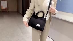 Ladies Corduroy Canvas Shoulder Crossbody Handbag Small Square Bag Stylish Trendy Women's Handbag for Casual Use