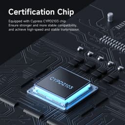 Hagibis TBT5 Cable Super Soft USB C Cable 120Gbps Bandwidth Boost 240W Charging 16K/8K Video Compatible with Thunderbolt 4