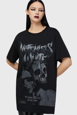Blind Mind Gothic Tattoo Art Retro Style Summer Casual T-Shirt Men's and Women's Luxury Brand Top 2026