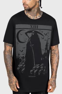 Blind Mind Gothic Tattoo Art Retro Style Summer Casual T-Shirt Men's and Women's Luxury Brand Top 2026