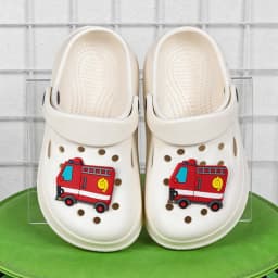 Disigner Children Slippers Cartoon Car Kids Sandals For Summer Holiday Beach Fashion Flat Lightweight Garden Shoes