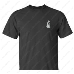Tai Chi Calligraphy Letter Printed T-Shirt China Chinese Kung Fu Martial Art Wushu Lovers Tshirt Cotton Short Sleeve Clothing
