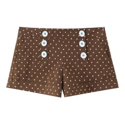 ZERAINS European and American style 2026 summer new women's short sleeved round neck polka dot versatile top and shorts set