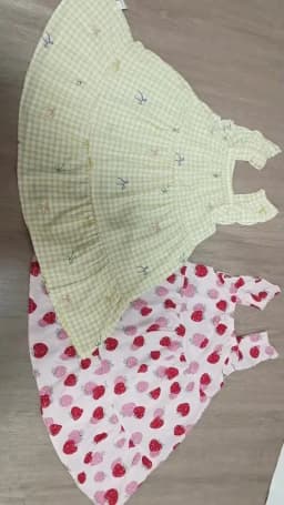 2026 Summer Girls Flutter Sleeve Dress Kids Printed Tiered Princess Dresses for 1-12Y Children Vacation Clothes