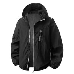 Men UPF50+ Sun Protection Jacket Summer Matching Couples Hooded Sun Shirt Outdoor UV Protectio Breathable Quick Dry Cycling Coat