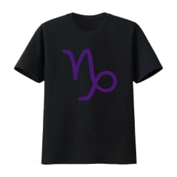 Gamzee Makara Capricorn Purple Symbol Print Comfortable T Shirt Jersey Vintage Casual Men's Clothing Women's 2026 Summer T Shirt