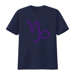 Gamzee Makara Capricorn Purple Symbol Print Comfortable T Shirt Jersey Vintage Casual Men's Clothing Women's 2026 Summer T Shirt