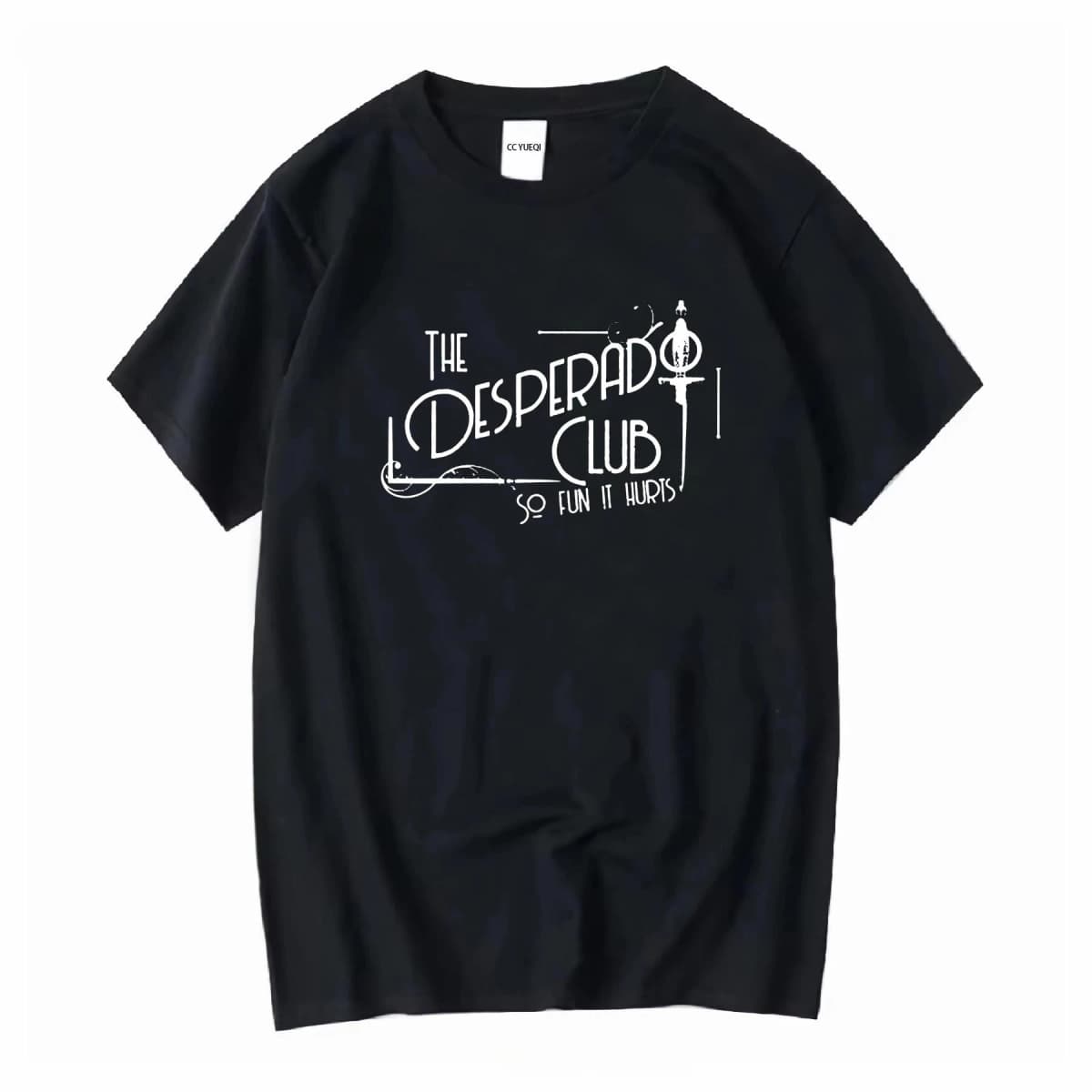 Dungeon Crawler Carl Desperado Club Logo T Shirt Vintage Top for Everyday Wear Stylish Men's Clothing Women 2026 Summer T Shirt