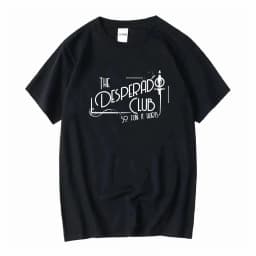 Dungeon Crawler Carl Desperado Club Logo T Shirt Vintage Top for Everyday Wear Stylish Men's Clothing Women 2026 Summer T Shirt