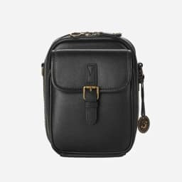 Unisex Casual Messenger Bag PU Leather Crossbody Bag Small Shoulder Phone Bag for Daily Use