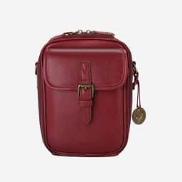 Unisex Casual Messenger Bag PU Leather Crossbody Bag Small Shoulder Phone Bag for Daily Use