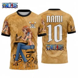2026 One Piece Graphic T-shirt Japanese anime football jerseys Sports Dry Quickly Men's T-Shirt Children's Clothing Tee Woman