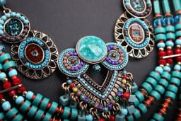 Fashion Bohemia Ethnic Style Handmade Necklaces Multilayer Beads Chains Necklace Women Jewelry Gifts