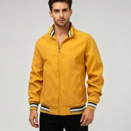 Popular Spring and Autumn collar jacket, new casual zipper jacket, fashionable sports thin jacket