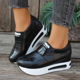 Women's Plus Size New Casual Shoes, Spring, Summer, Autumn, Winter Flat Mid-Heel Running Sports Sneakers