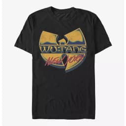 Y2k Wu-Tang Clan Hip Hop Group American Retro Loose Short-Sleeved T-Shirt for Men and Women