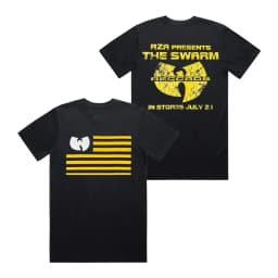 Y2k Wu-Tang Clan Hip Hop Group American Retro Loose Short-Sleeved T-Shirt for Men and Women