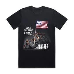 Y2k Wu-Tang Clan Hip Hop Group American Retro Loose Short-Sleeved T-Shirt for Men and Women