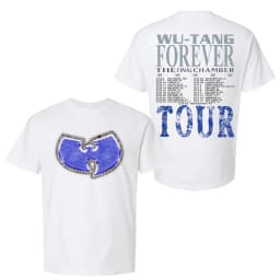 Y2k Wu-Tang Clan Hip Hop Group American Retro Loose Short-Sleeved T-Shirt for Men and Women