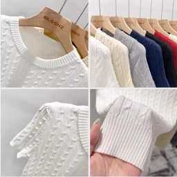 Zjaiss 2026 Summer Apricot O-Neck Women's Short Sleeve Knit Top Twist Slim Fit Short T-Shirt Trendy Solid Color Versatile Tee
