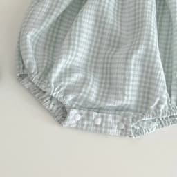 Summer Korean-style Cute and Fashionable Wrap-around Romper for Baby Girls, Made of Natural and Breathable Fabric