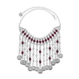 Vintage Coins Tassel Bib Necklace For Women Boho Gypsy Ethnic Trible Accessory Afghan Turkish Charms Female Exaggerate Jewelry