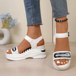 Women Platform Sandals Summer Fashion New Summer Comfortable Shoes for Women Light Casual Sports Beach Shoes