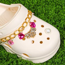 Kids' Glitter Clog, Lightweight EVA Garden Shoes, Waterproof Non-Slip Sandals, Comfortable Slip-On Shoes for Indoor Outdoor 1214
