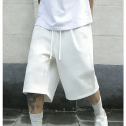 Men's Casual Solid Color Shorts Drawstring Waist Shorts Casual Y2K Sports Street Style Sports Casual Shorts