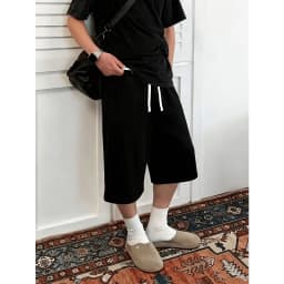 Men's Casual Solid Color Shorts Drawstring Waist Shorts Casual Y2K Sports Street Style Sports Casual Shorts
